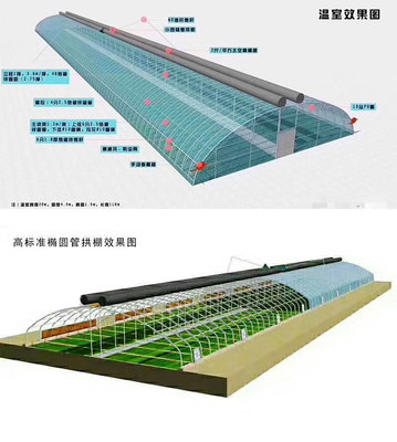 欢迎选购-连栋温室大棚-连栋玻璃大棚-瑞科